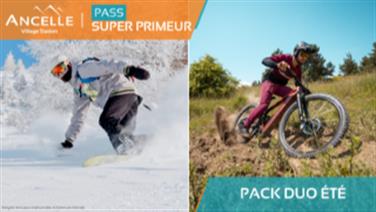 Image pour : SAISON SUPER PRIMEUR - PACK ALPIN-ETE (ANCELLE - ALPIN)